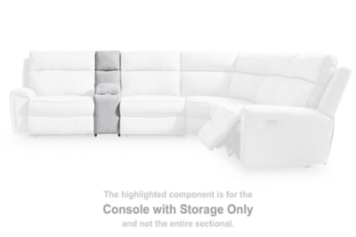 Social Pointe Reclining Sectional with Storage Consoles - Furniture 4 Less (Jacksonville, NC)
