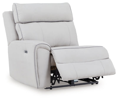 Social Pointe Reclining Sectional with Storage Consoles - Furniture 4 Less (Jacksonville, NC)