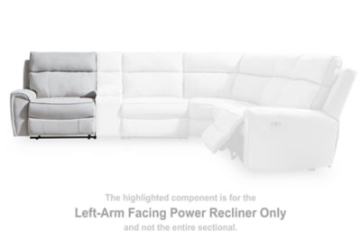 Social Pointe Reclining Sectional with Storage Consoles - Furniture 4 Less (Jacksonville, NC)