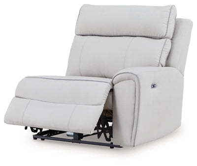 Social Pointe Reclining Sectional with Storage Consoles - Furniture 4 Less (Jacksonville, NC)