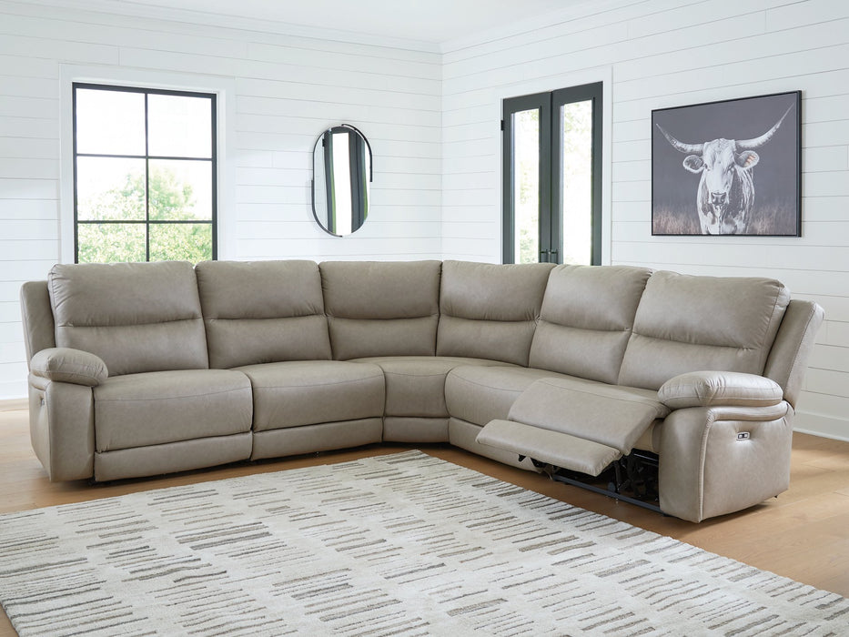 Narwhal Place Power Reclining Sectional - Furniture 4 Less (Jacksonville, NC)