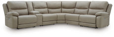 Narwhal Place Reclining Sectional with Storage Console - Furniture 4 Less (Jacksonville, NC)