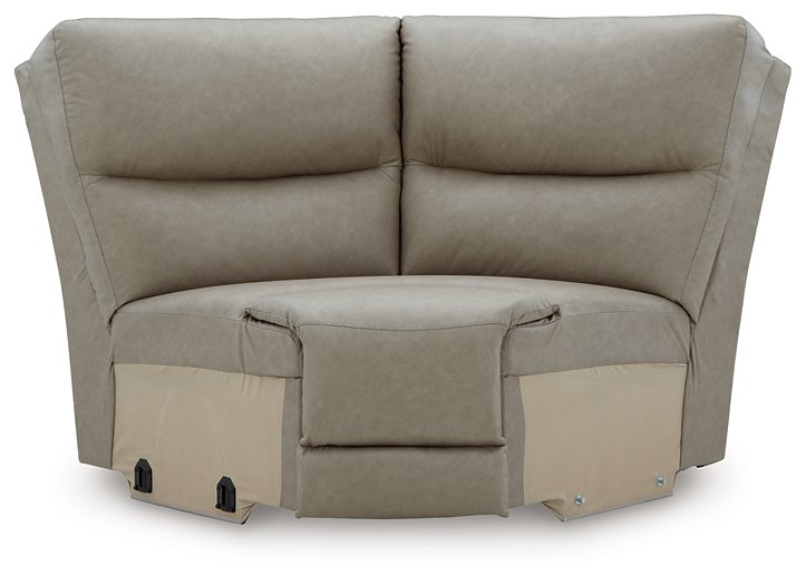 Narwhal Place Reclining Sectional with Storage Console - Furniture 4 Less (Jacksonville, NC)