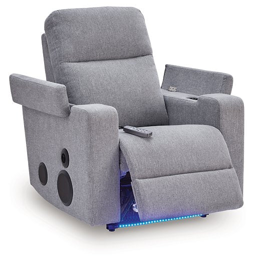 Pineland Power Glider Recliner with Audio System - Furniture 4 Less (Jacksonville, NC)