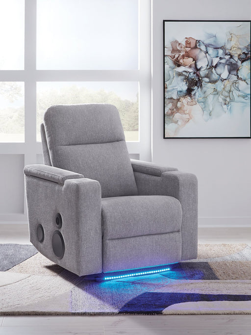 Pineland Power Glider Recliner with Audio System - Furniture 4 Less (Jacksonville, NC)