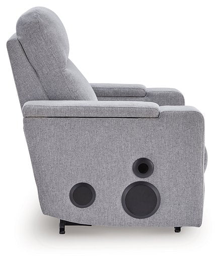 Pineland Power Glider Recliner with Audio System - Furniture 4 Less (Jacksonville, NC)