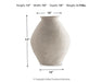 Hannela Vase - Furniture 4 Less (Jacksonville, NC)