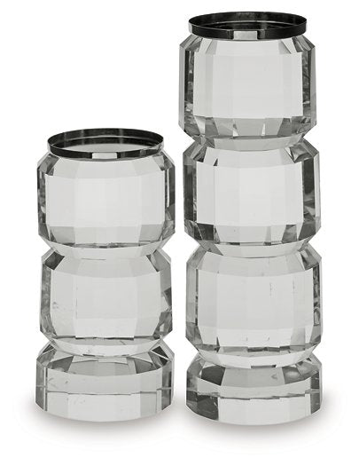 Brentley Candle Holder Set (Set of 2) - Furniture 4 Less (Jacksonville, NC)