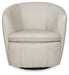 Kierreys Swivel Accent Chair - Furniture 4 Less (Jacksonville, NC)