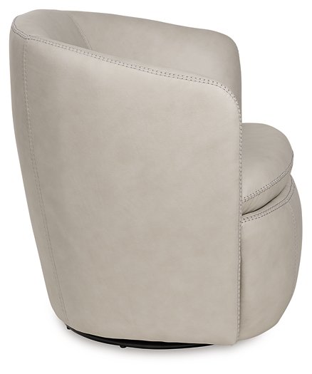 Kierreys Swivel Accent Chair - Furniture 4 Less (Jacksonville, NC)