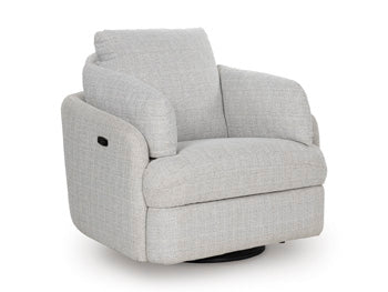 Alainmont Next-Gen Nuvella Swivel Power Recliner - Furniture 4 Less (Jacksonville, NC)