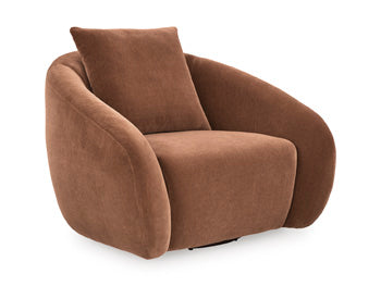 Yahya Swivel Accent Chair - Furniture 4 Less (Jacksonville, NC)