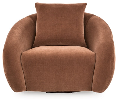 Yahya Swivel Accent Chair - Furniture 4 Less (Jacksonville, NC)