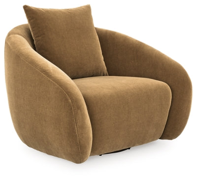 Yahya Swivel Accent Chair - Furniture 4 Less (Jacksonville, NC)