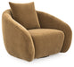 Yahya Swivel Accent Chair - Furniture 4 Less (Jacksonville, NC)