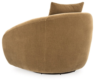 Yahya Swivel Accent Chair - Furniture 4 Less (Jacksonville, NC)