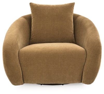 Yahya Swivel Accent Chair - Furniture 4 Less (Jacksonville, NC)