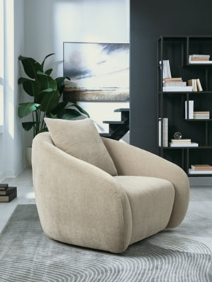 Yahya Swivel Accent Chair - Furniture 4 Less (Jacksonville, NC)