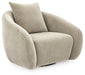 Yahya Swivel Accent Chair - Furniture 4 Less (Jacksonville, NC)