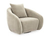 Yahya Swivel Accent Chair - Furniture 4 Less (Jacksonville, NC)