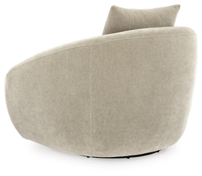 Yahya Swivel Accent Chair - Furniture 4 Less (Jacksonville, NC)