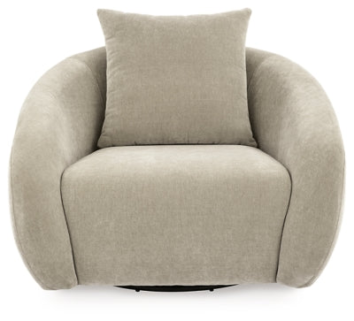 Yahya Swivel Accent Chair - Furniture 4 Less (Jacksonville, NC)