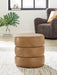 Ummi Swivel Accent Ottoman - Furniture 4 Less (Jacksonville, NC)