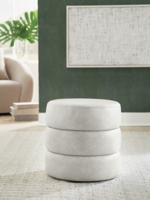 Ummi Swivel Accent Ottoman - Furniture 4 Less (Jacksonville, NC)