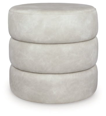 Ummi Swivel Accent Ottoman - Furniture 4 Less (Jacksonville, NC)