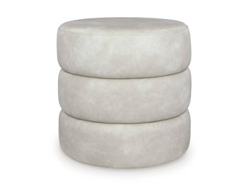 Ummi Swivel Accent Ottoman - Furniture 4 Less (Jacksonville, NC)