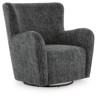 Rowenburg Swivel Glider Accent Chair - Furniture 4 Less (Jacksonville, NC)