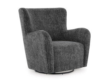 Rowenburg Swivel Glider Accent Chair - Furniture 4 Less (Jacksonville, NC)