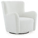 Rowenburg Swivel Glider Accent Chair - Furniture 4 Less (Jacksonville, NC)