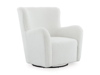 Rowenburg Swivel Glider Accent Chair - Furniture 4 Less (Jacksonville, NC)