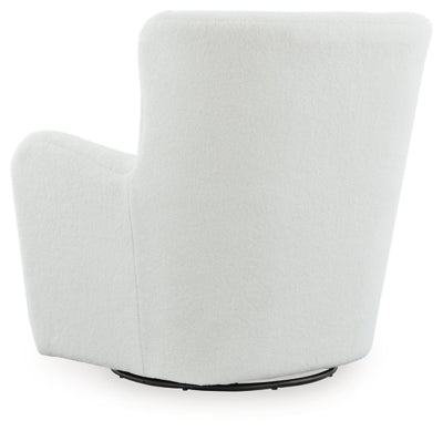 Rowenburg Swivel Glider Accent Chair - Furniture 4 Less (Jacksonville, NC)