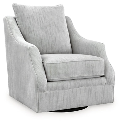 Gubbins Swivel Accent Chair - Furniture 4 Less (Jacksonville, NC)