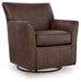 Braydunn Swivel Glider Accent Chair - Furniture 4 Less (Jacksonville, NC)