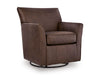 Braydunn Swivel Glider Accent Chair - Furniture 4 Less (Jacksonville, NC)