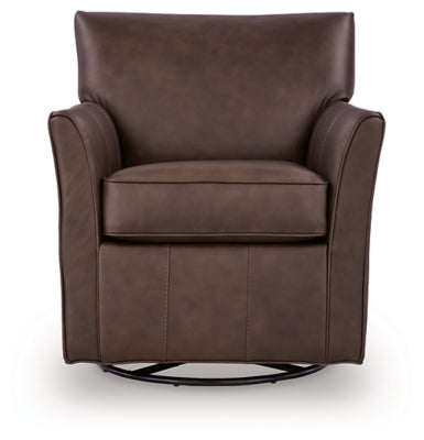 Braydunn Swivel Glider Accent Chair - Furniture 4 Less (Jacksonville, NC)