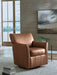 Braydunn Swivel Glider Accent Chair - Furniture 4 Less (Jacksonville, NC)