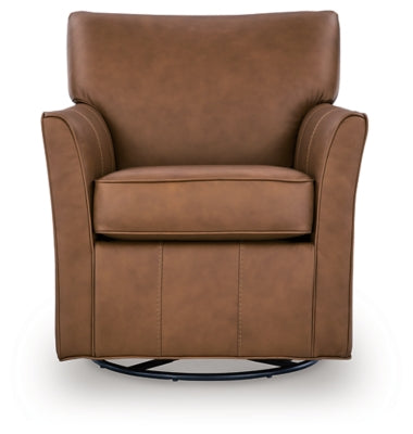 Braydunn Swivel Glider Accent Chair - Furniture 4 Less (Jacksonville, NC)