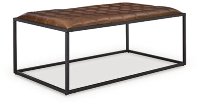 Junsor Coffee Table Ottoman - Furniture 4 Less (Jacksonville, NC)