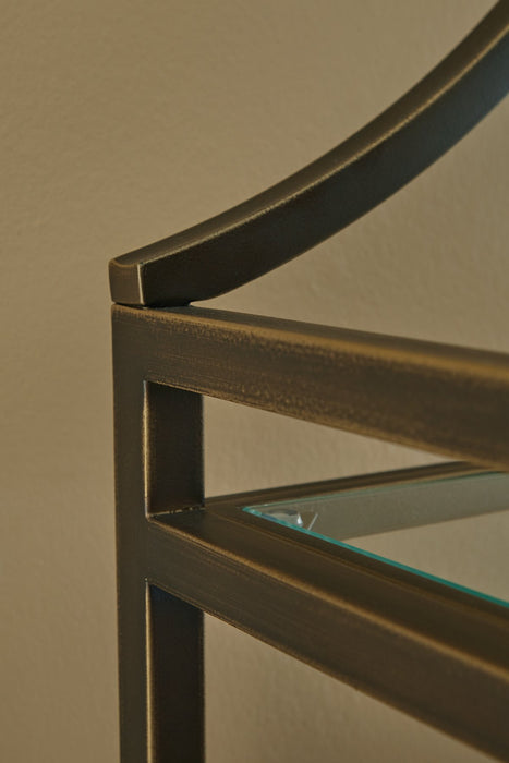 Bernonly 72" Bookcase - Furniture 4 Less (Jacksonville, NC)