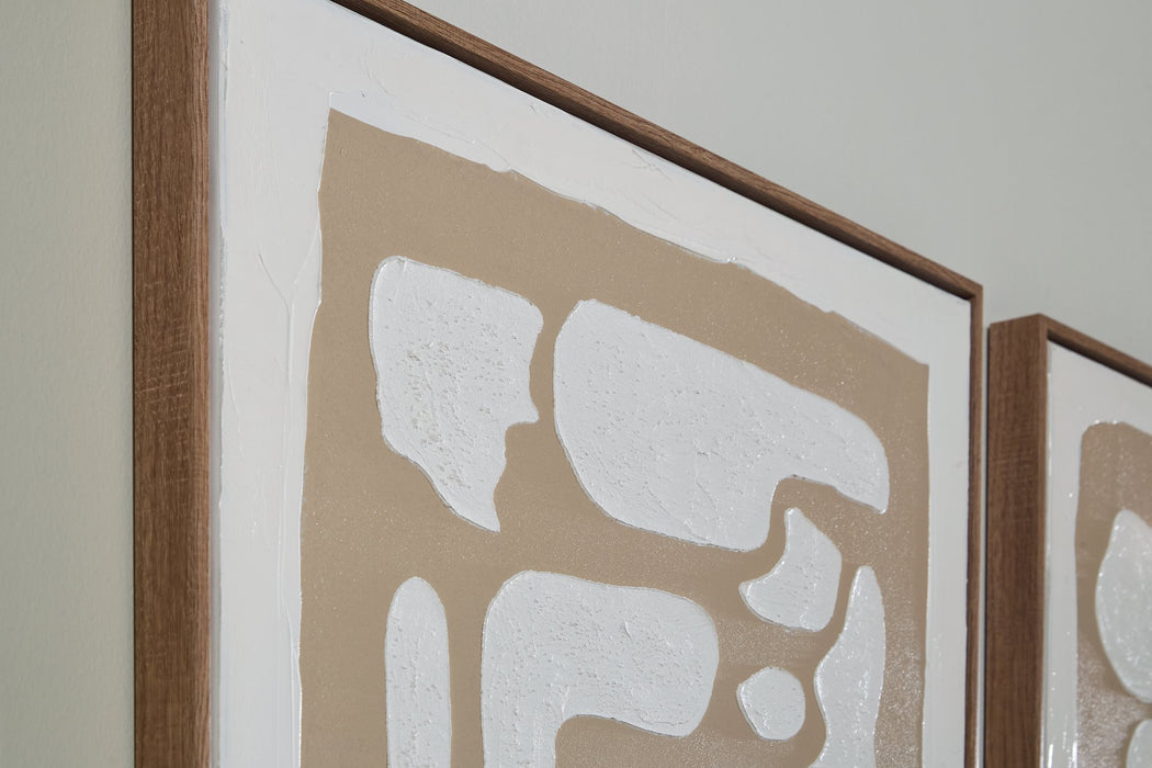 Waldett Wall Art (Set of 2) - Furniture 4 Less (Jacksonville, NC)