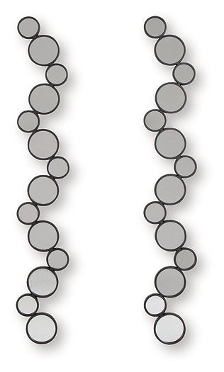 Vinler Accent Mirror Set (Set of 2) - Furniture 4 Less (Jacksonville, NC)