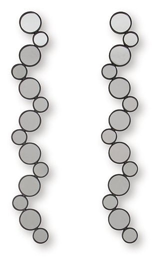 Vinler Accent Mirror Set (Set of 2) - Furniture 4 Less (Jacksonville, NC)