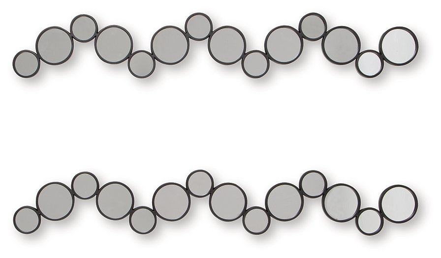 Vinler Accent Mirror Set (Set of 2) - Furniture 4 Less (Jacksonville, NC)