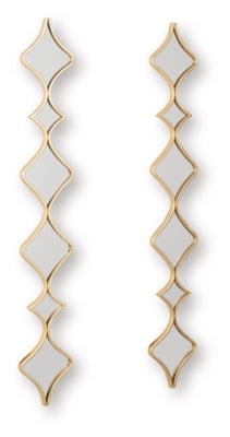 Harriswood Accent Mirror Set (Set of 2) - Furniture 4 Less (Jacksonville, NC)