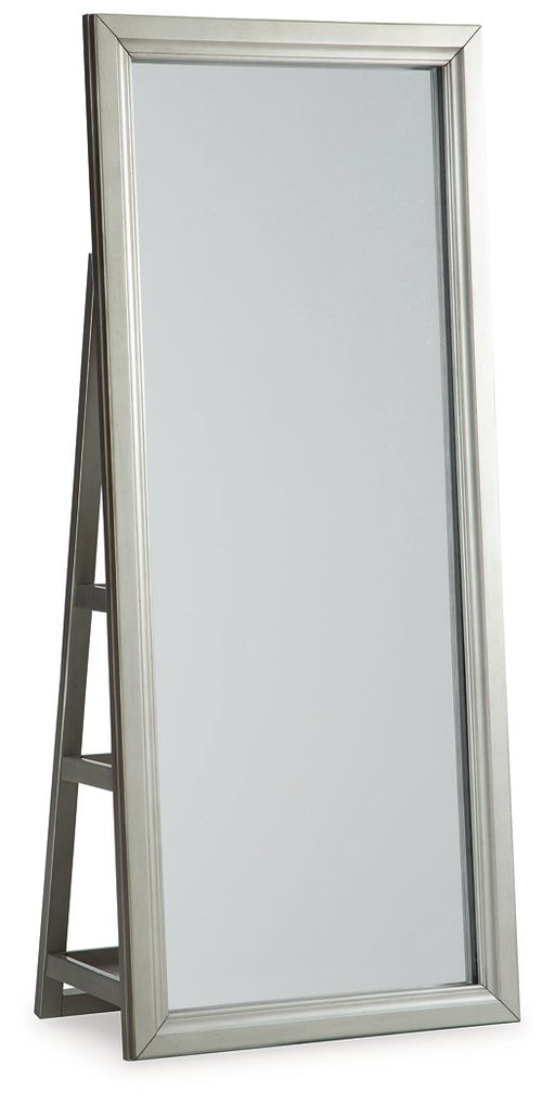 Evesen Floor Standing Mirror/Storage - Furniture 4 Less (Jacksonville, NC)