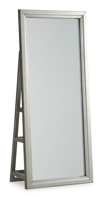 Evesen Floor Standing Mirror/Storage - Furniture 4 Less (Jacksonville, NC)